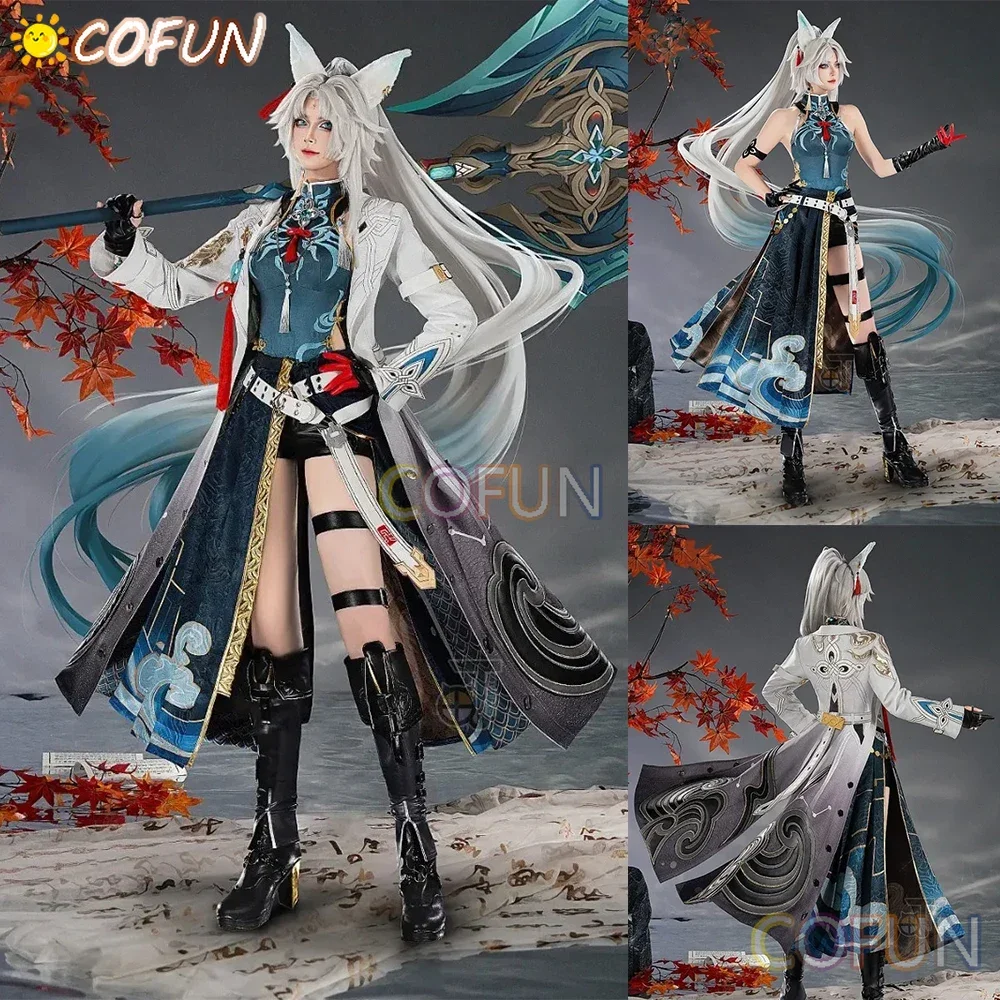 COFUN Game Honkai Star Rail Feixiao Cosplay Costum Chinese Ancient Clothing Halloween Carnival Uniforms Fancy Party Suit Women M