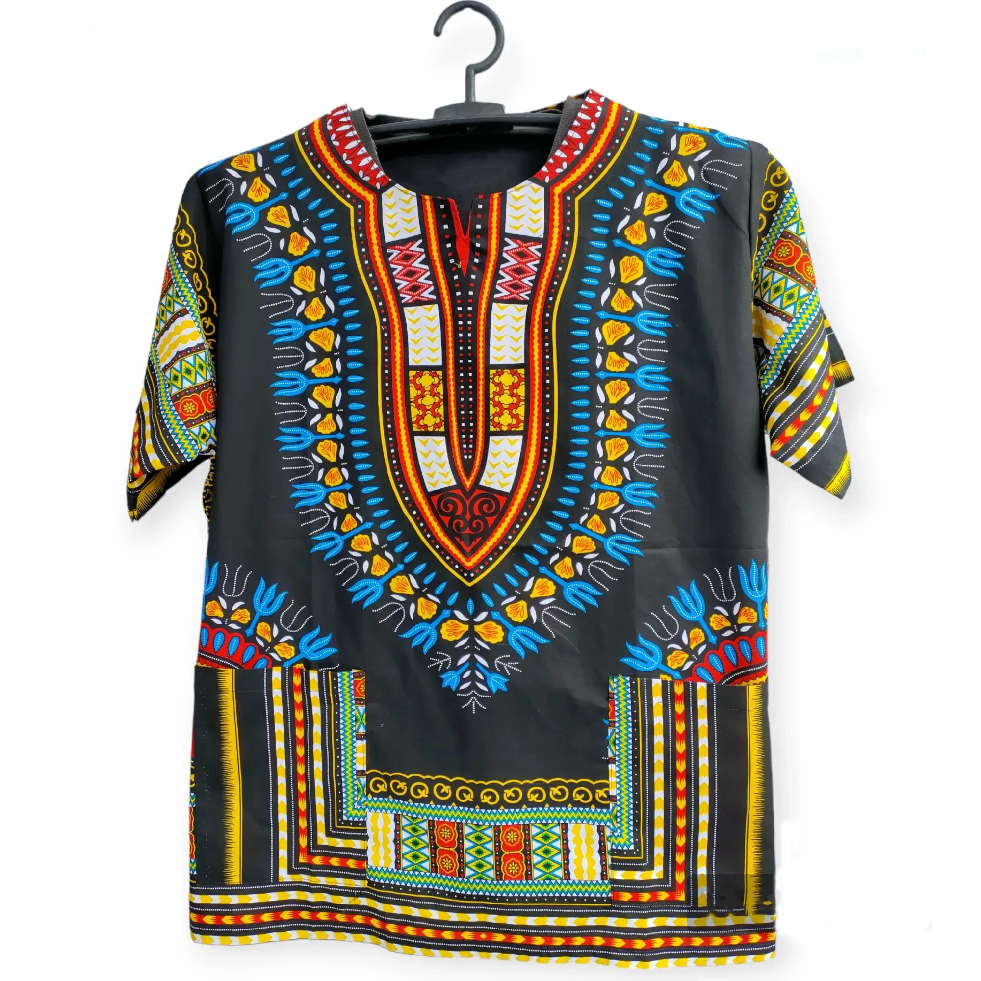 Fashion Dashiki Pullover Tunic Traditional Men T-shirts Colorful African Stylish Elegance African Ethnic Unisex Men\'s Clothing