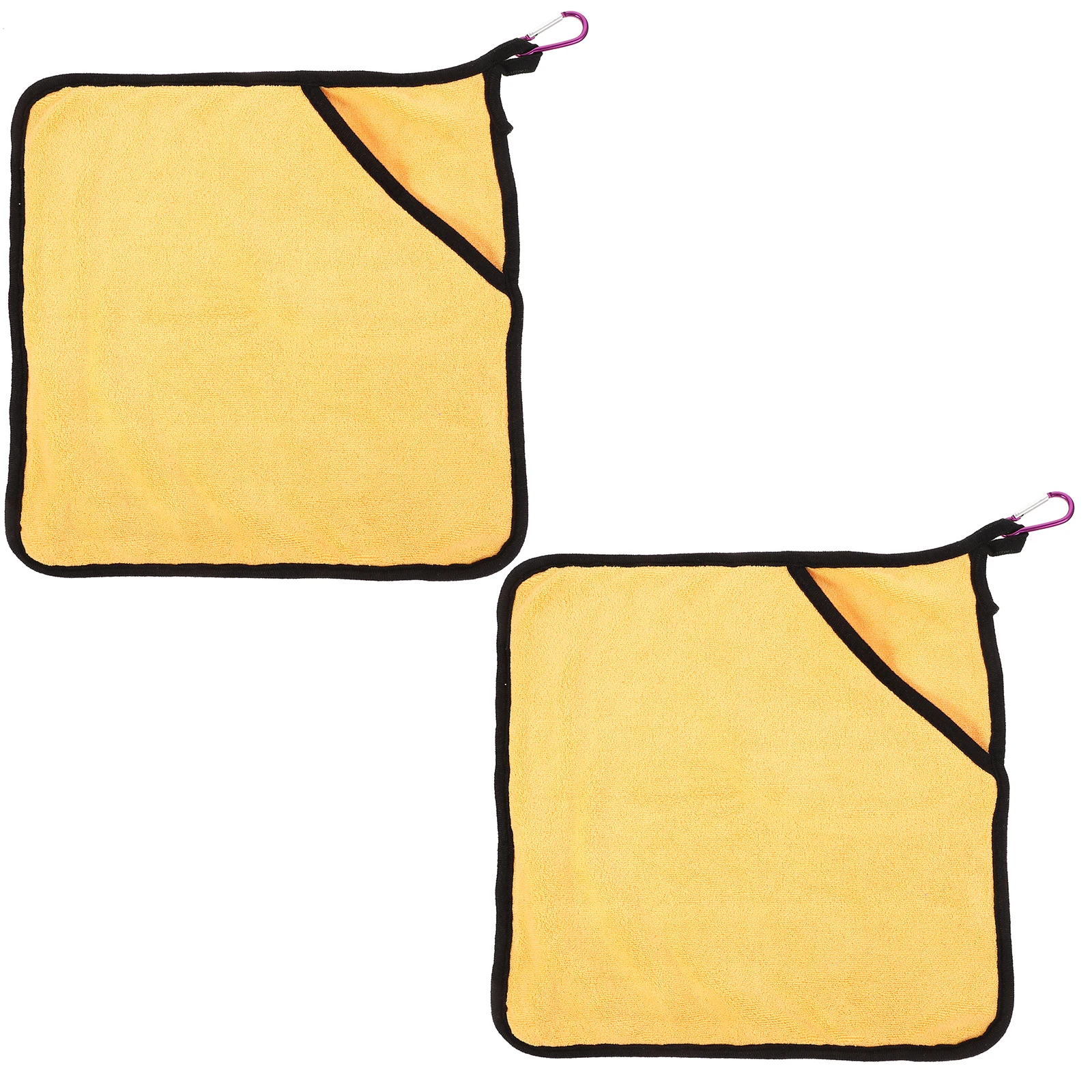 

2 Pcs Fish Catching Accessory Fishing Towel Double Layer Tool Wear-resistant Towels