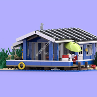 1083pcs MOC Modular Danish Summer House Modular Buildings Top Choice Christmas Gift Building Blocks for Kids Who Love Creativity