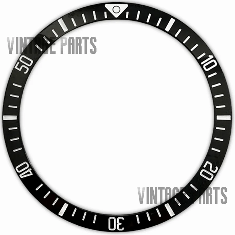 37.2*31.4mm sunburst ceramic slope bezel insert fit for Tudor watch