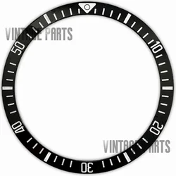 37.2*31.4mm sunburst ceramic slope bezel insert fit for Tudor watch