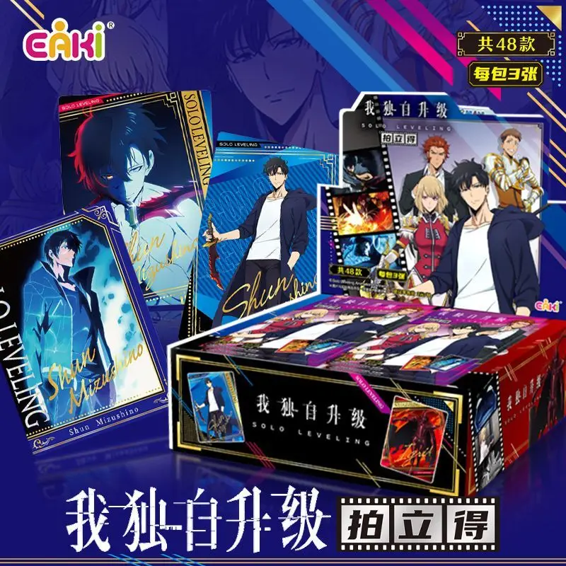 

2025 Solo Leveling Polaroid Collection Cards Korean Genuine Version Birthday Party Gift Toy Rare Art Signature Number Cards