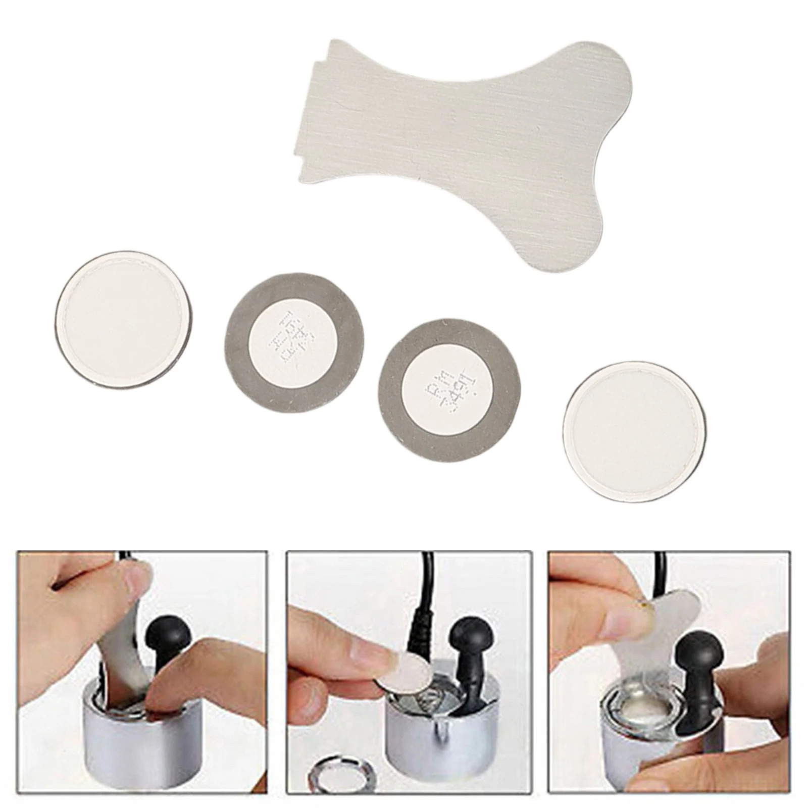 5 ชิ้น/เซ็ต Humidifier Atomizing ฟิล์ม Transducer ดิสก์แก้ว Disk Transducer แผ่นสําหรับ DIMPLEX Opti-Myst ไฟฟ้า Fire เครื่องทําความร้อน 20 มม.