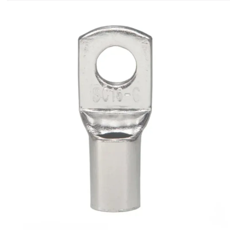 SC Type Wire Nose Terminal SC35/50/70/95 Bare Copper Battery Block Lugs Hole ID 6mm 8mm 10mm 12mm Crimp DTGA Cable End Connector