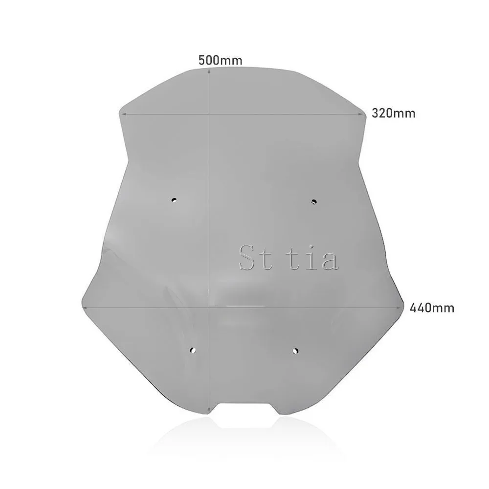 ملحقات جديدة للدراجات النارية للزجاج الأمامي من الأكريليك كفن الزجاج الأمامي لهوندا ADV350 Adv350 adv350 ADV 350 2022 2023 2024 2025