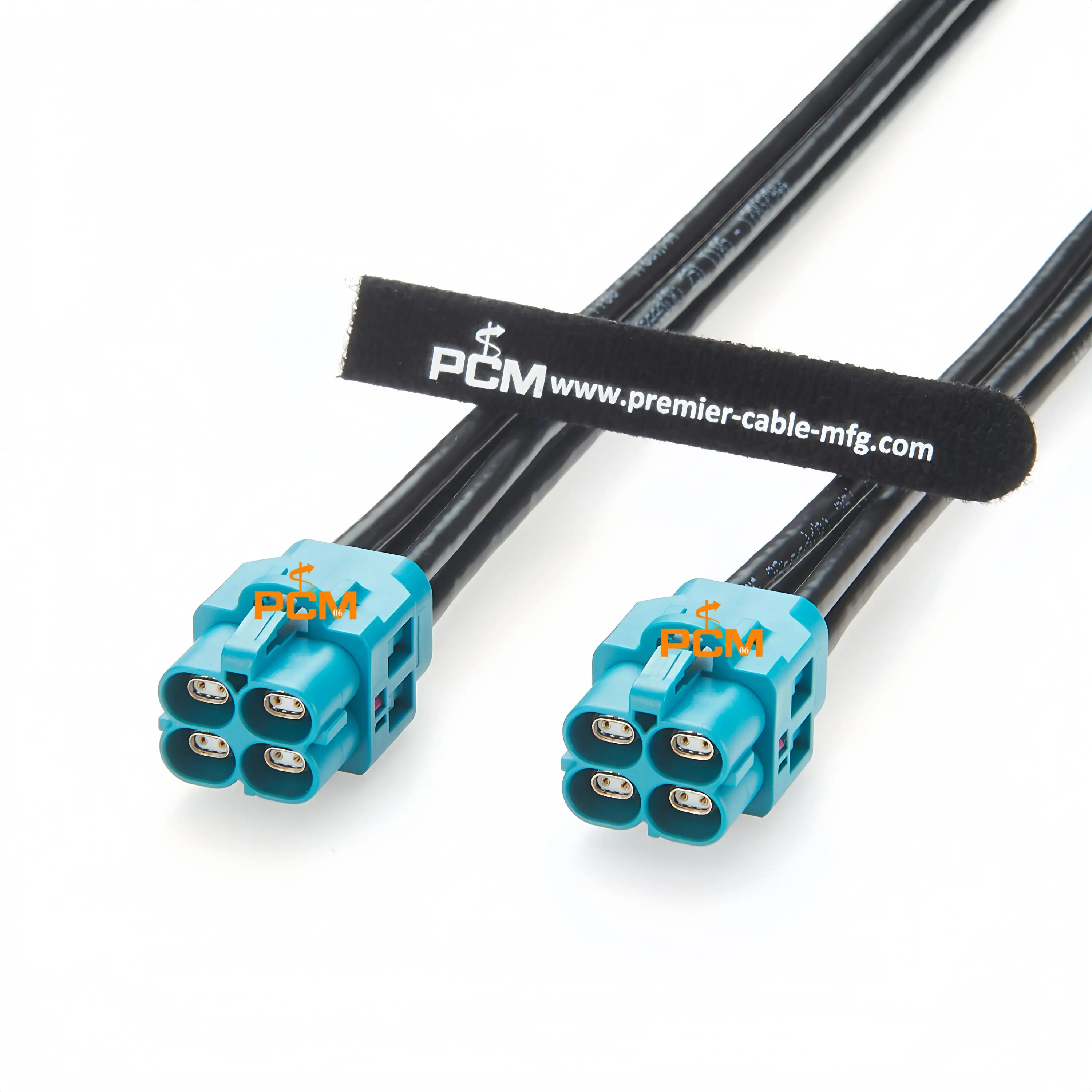 Автомобильный Ethernet-кабель H-MTD 4 в 1, оригинальный экранированный жгут Rosenberger E6K10D-1CAZ5-Z H-MTD Gigabit Car Ethernet