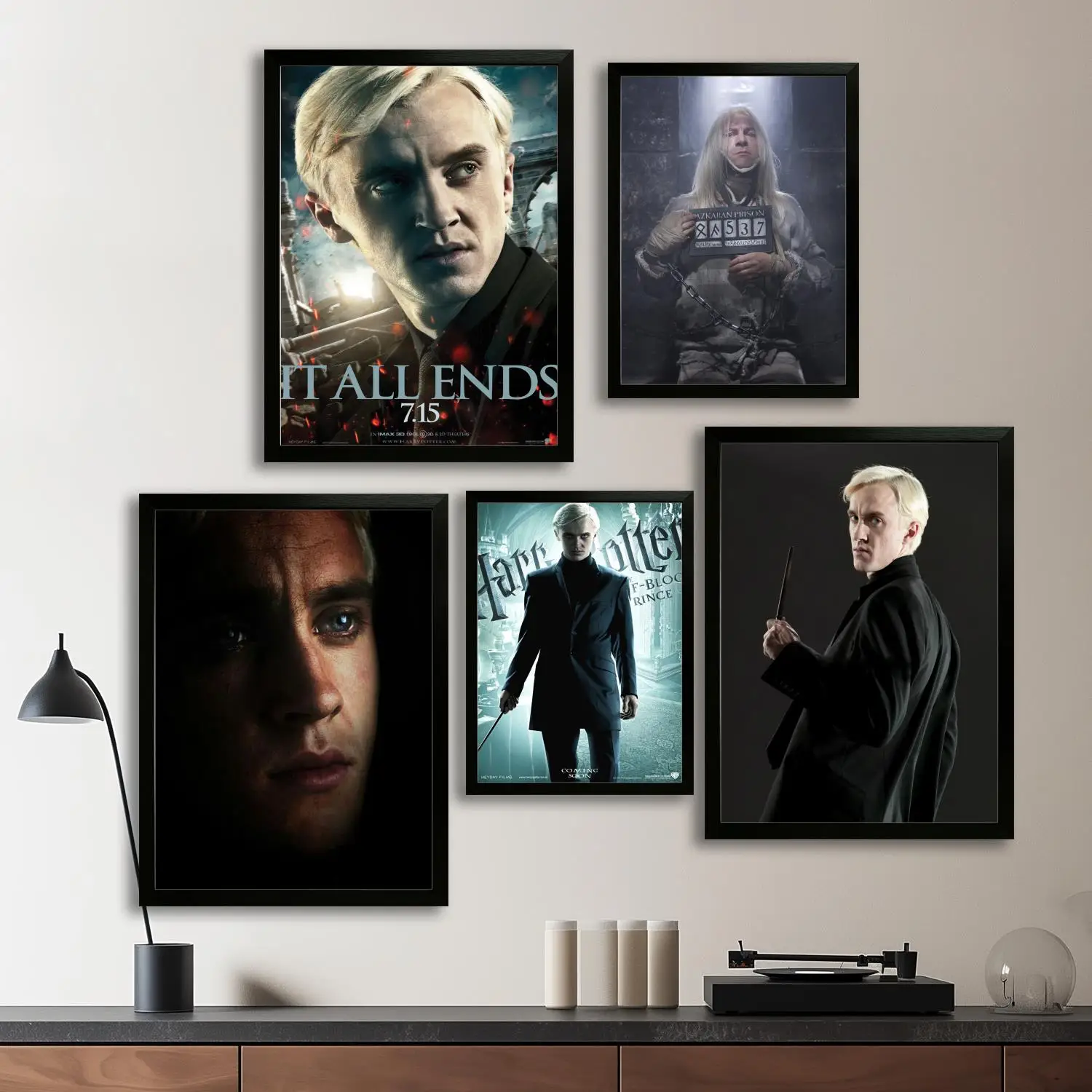 Драко Мальфой холст художественный постер и настенная художественная картина печать, современные семейные постеры для декора спальни, декоративная живопись