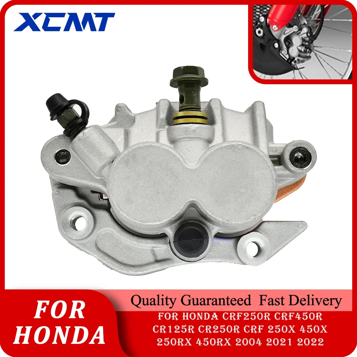 

Motorcycle Front Brake Caliper Master Cylinder For Honda CRF250R CRF450R CR125R CR250R CRF 250X 450X 250RX 450RX 2004 2021 2022