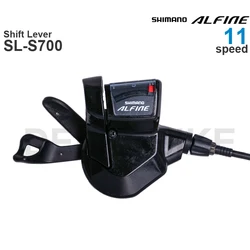 SHIMANO ALFINE 11-speed S700 Shifter SL-S700-11 Black Silver Original Parts