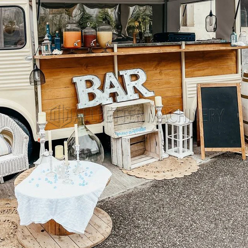 New Designed Mobile Food Trucks Street Restaurant Ice Cream Hot Dog Fast Catering BBQ Coffee Vending Food Trailer Truck for Sale