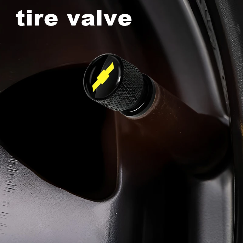 

Для трехцветных полосок Chevrolet Silverado Malibu Cruze, 4 шт., автомобильные колеса, клапан для шин, алюминиевые колпачки, чехлы для штока шин, Airdust, водонепроницаемые