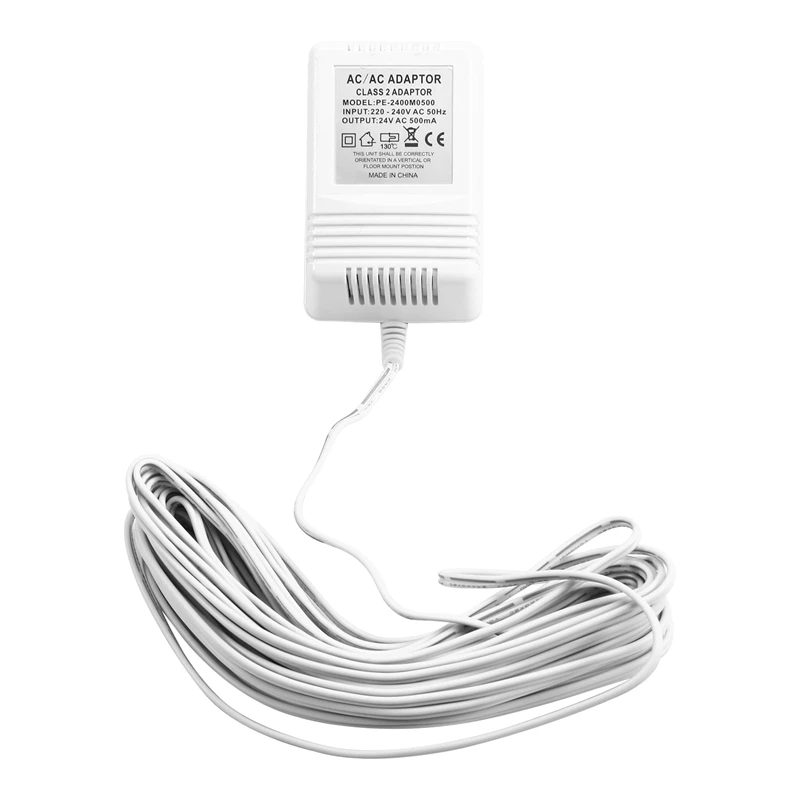 24V Doorbell Transformer Adapter  For Video Doorbells Enhanced Performance & Easy Installation UK Plug