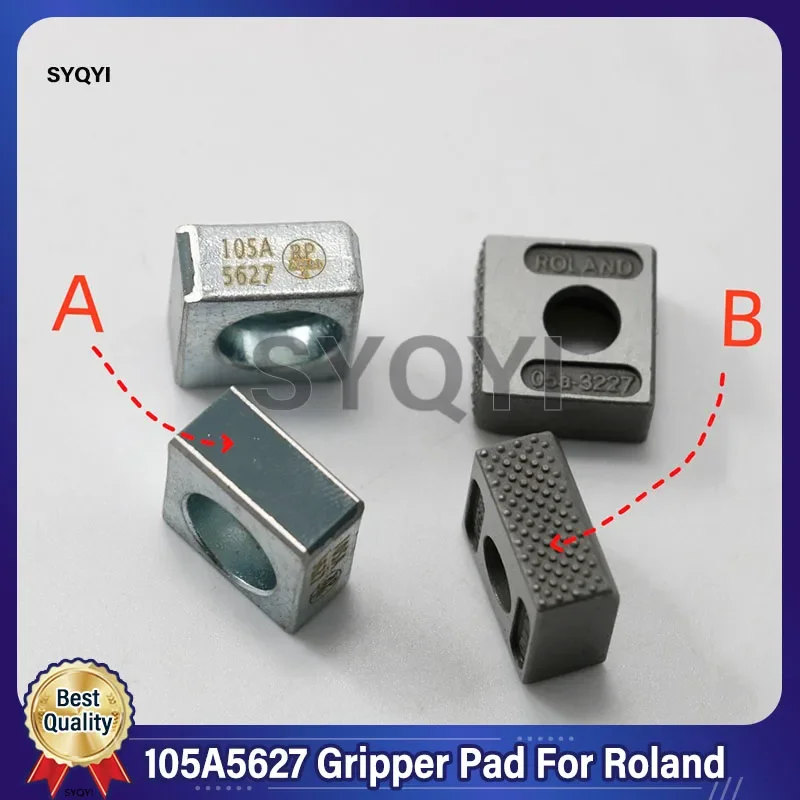 10 Pieces 105A5627 Roland Gripper Pad For Printing Machine Parts