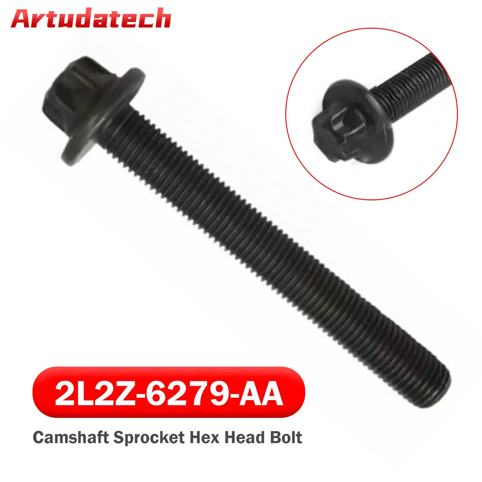 

Artudatech Camshaft Sprocket Hex Head Bolt for Explorer Ranger 4.0L Engine 2L2Z-6279-AA Car Accessories