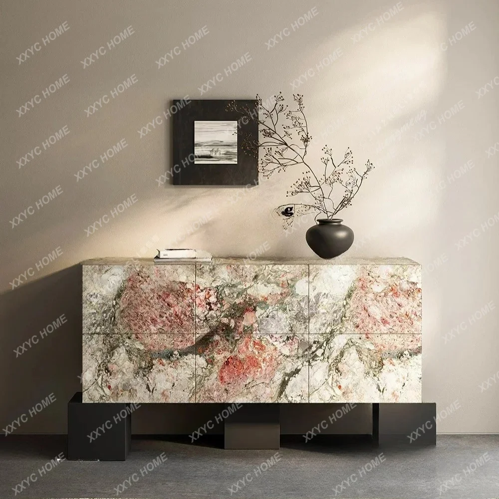 New chest cabinet, antique living room, advanced sense entrance, advanced custom locker, entrance decorative cabinet