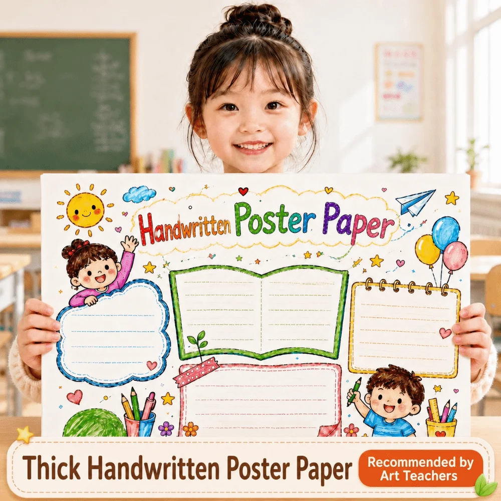 A4/8K/A3 Sketch Drawing Paper Multi Sizes White Hand Copy Newspaper Art Paper Thick Blank Poster Paper Kids Artists