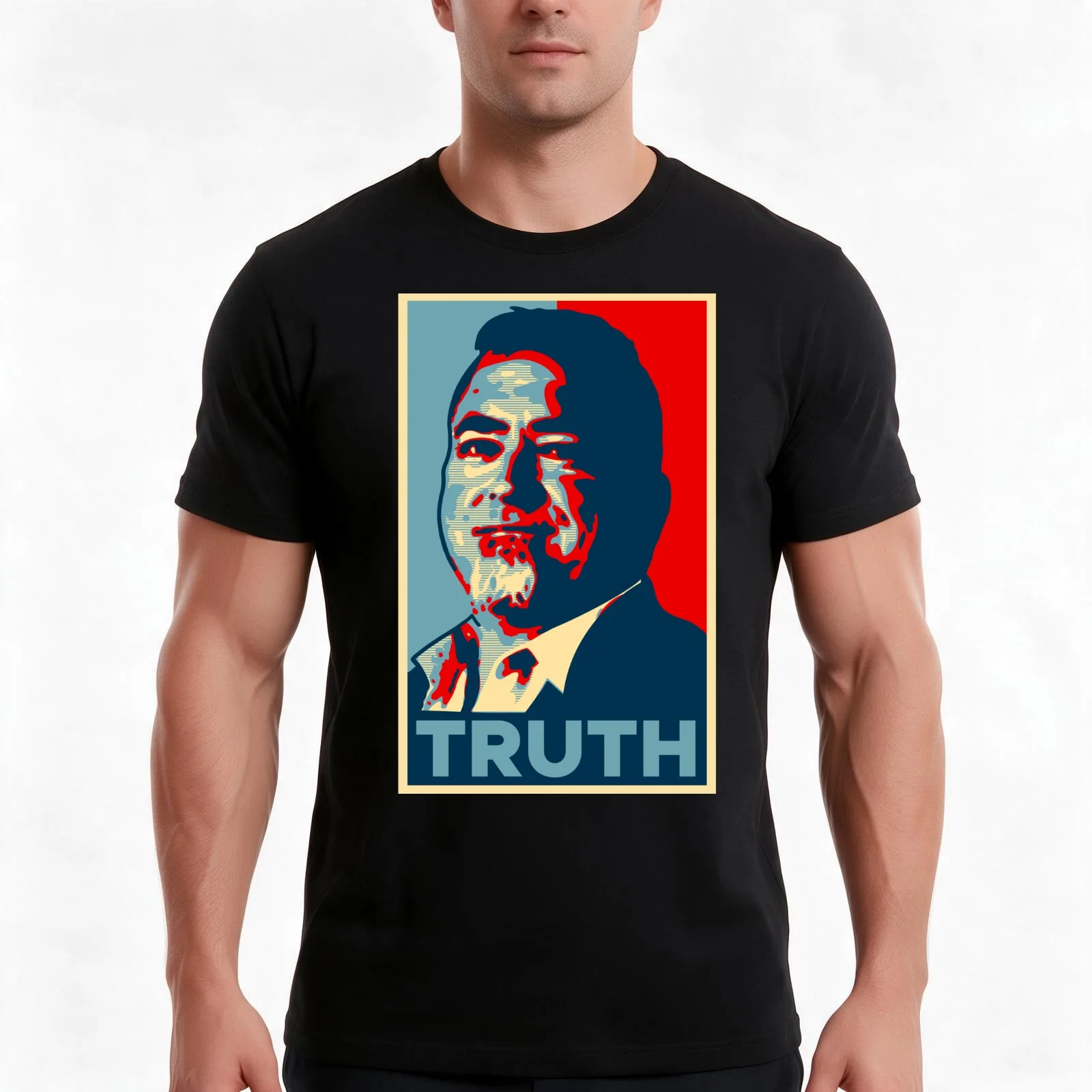 TRUTH (Luis Elizondo) T-Shirt, Summer Casual Cotton Tee, Oversized Streetwear Tops, Vintage Graphic Print, Unisex Men Women