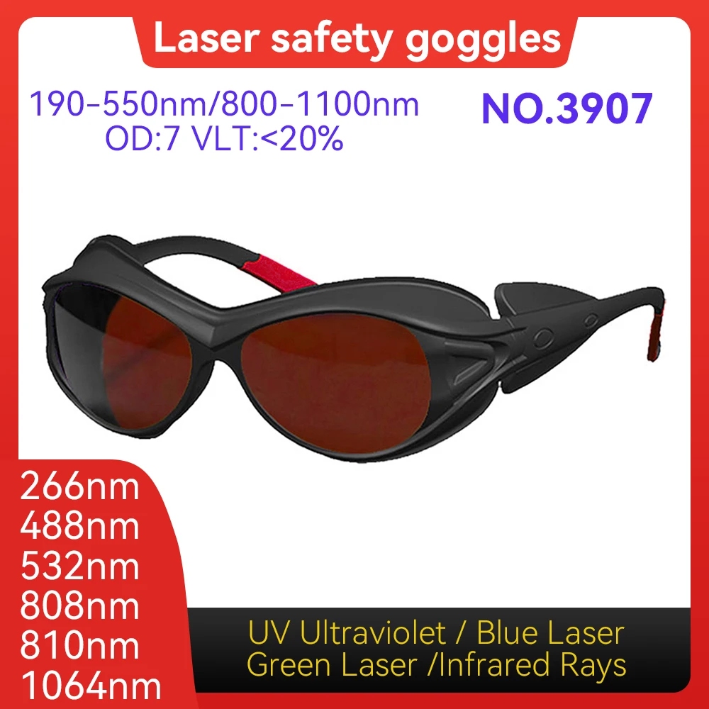 LASER SAFETI GLASSES 10600nm OD7 protect Glasses IPL Laser Protection laser protector laser protective lenses for laser glasses