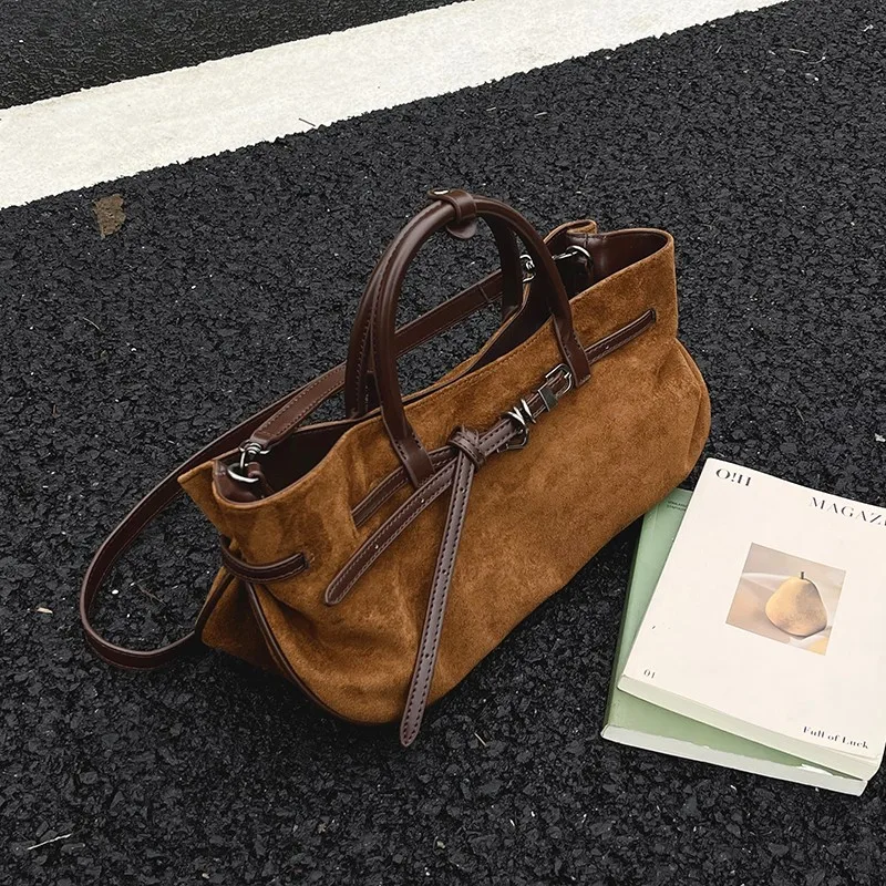 

Classic Premium Women Shoulder Bag Luxury Vintage Leather Crossbody Bag High End Tote Designer