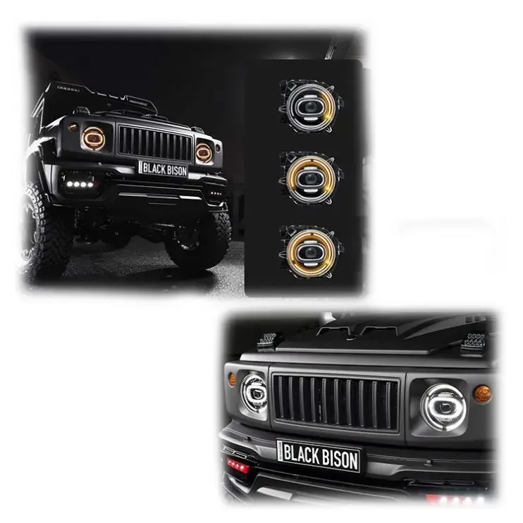 Zz ل Gobison LED المصابيح الأمامية سيارة الطرق الوعرة 4x4 اكسسوارات السيارات لسوزوكي جيمي JB64 JB74 19-21 أنظمة جسم السيارات