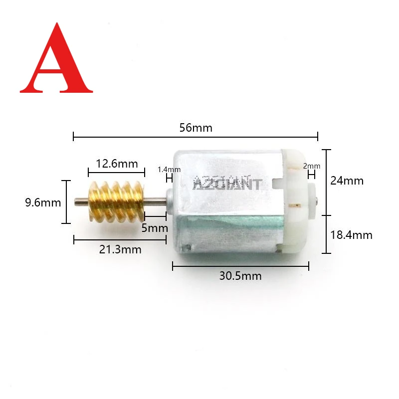 6F6A-A21813-BC For AstonMartin Rapide V8 Vantage DB9 Car Door Lock DC Motor Carbon Brush Central Control Engine Repair DIY Power view 2