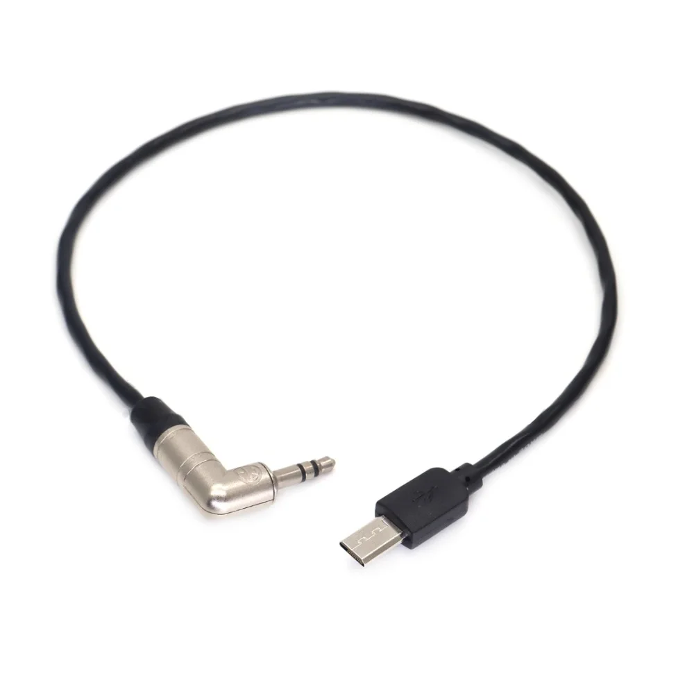 Tentacle Sync Time Code Cable 3.5mm to Micro-USB for Sony FX3 A7S3 A1 Timecode Cable 30cm