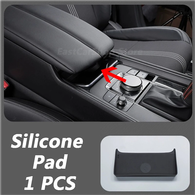 For Mazda CX-50 CX50 2023 2024 Car Central Control Wireless Filling Silicone Mat Dust and Anti-fouling Protection Accessories