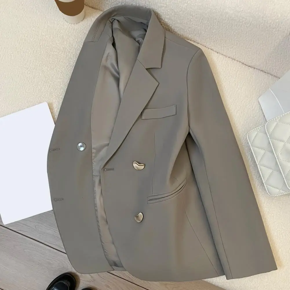 Women's Casual Suit Office Lady Blazer Jacket Fashion Loose Fit Female Coat Spring Autumn Clothes For Lady Work And Leisure
