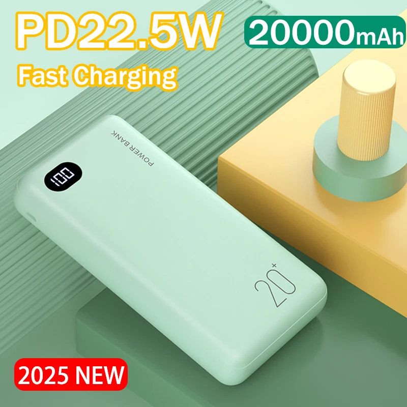 

20000 мАч модный внешний аккумулятор с быстрой зарядкой портативное зарядное устройство внешний аккумулятор для IPhone Xiaomi Huawei смартфон Powerbank новый