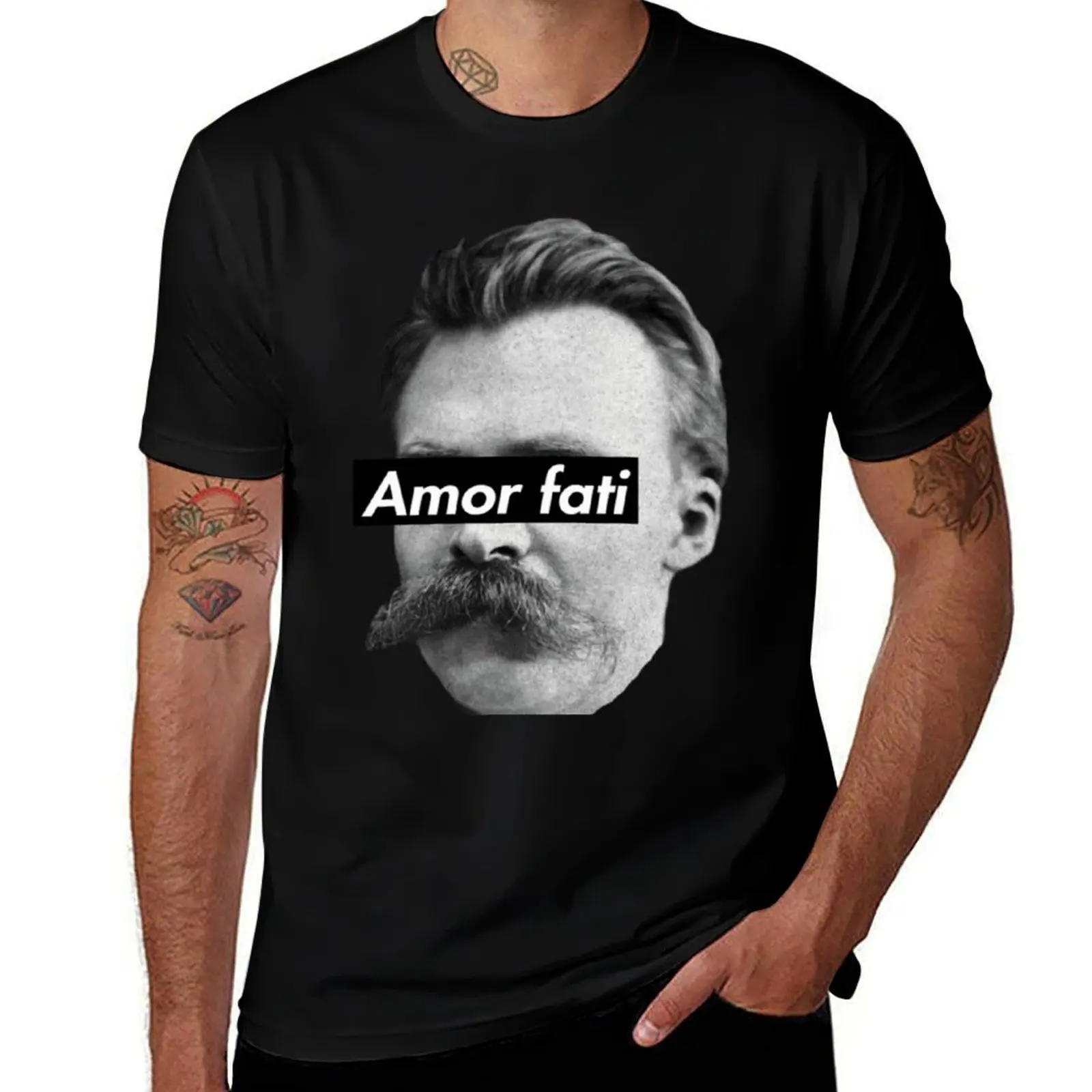 

Nietzsche Amor fati| Perfect Gift T-Shirt t shirts for man cotton soft t shirt man plain t shirts for man graphic tees T-Shirt