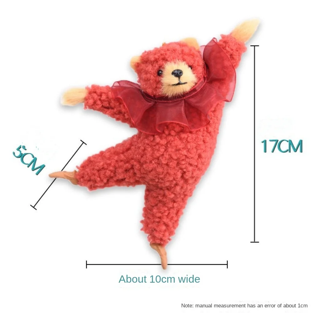 New Cartoon Pendant Ballet Bear High-quality Multipurpose Cute Bear Pendant Birthday Gift Room Bedside Pendant Kids