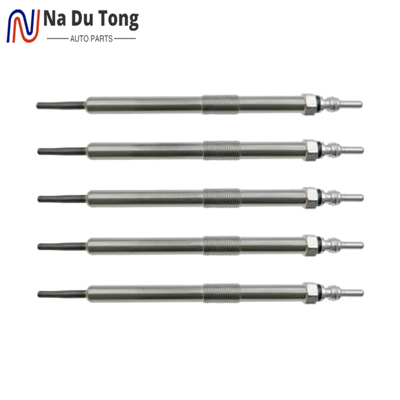 

6641590001 5Pcs Ignition Engine Glow Plug Heater Fit For Ssangyong Actyon Kyron Rexton Rodius