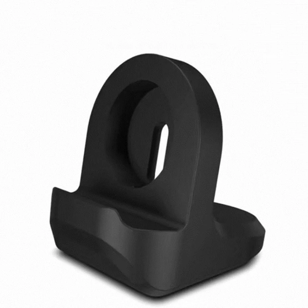 

Silicone Holder Stand Charging Bracket Support Dock Station for Black Compact Sturdy Lightweight Non-Slip Base