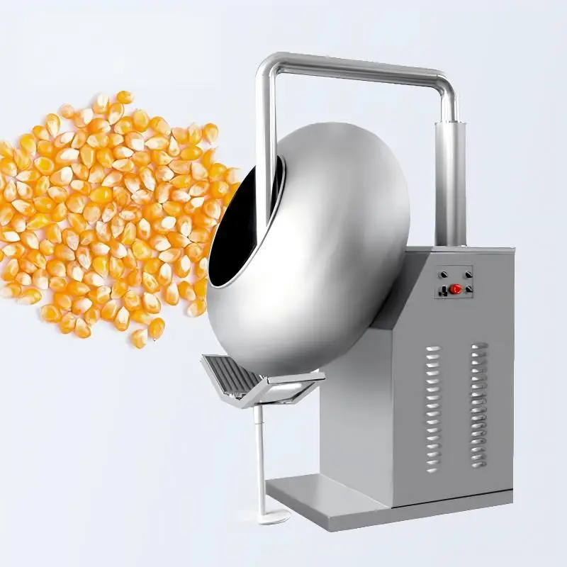 

Electric Automatic High-Accuracy Coating Machine for Sugar Chocolate Peanuts Tablet Dry Fruits Plant Seeds & Almond