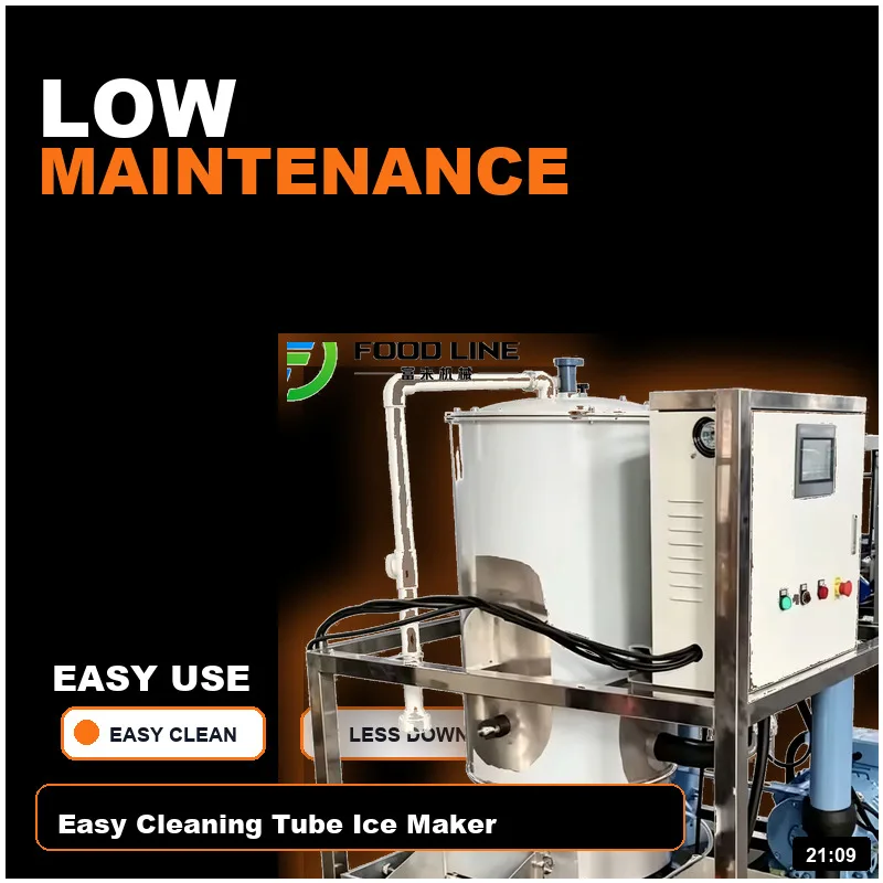 Industrial 5 Ton Tube Ice Maker Machine China Automatic Ice Tube Production Equipment for Fishery Beverage Hotel and Cold Chain