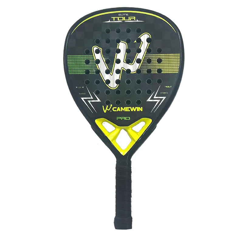 2023 Camewin Padel Racket Beach Tennis 18k Carbon Fiber Raquet Cricket Bat Cover Dropshot Tennis Padel Man Bag Shovel