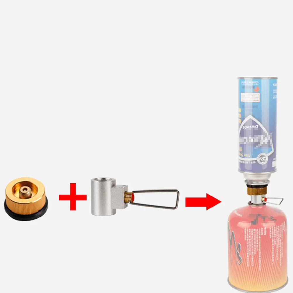 

Propane Tank Adapter Joint Wear-Resistant Gas Cylinder Adapter Easy Install Gas Tank Inflation Connector for Outdoor Bbq Grill