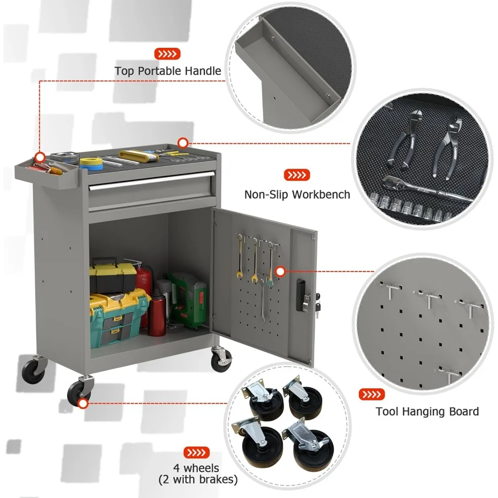Rak Plastik Kit, Sistem Penyimpanan Kawat 3 Tingkat yang Dapat Dilepas, 14x24x34 Inci, Kapasitas 600 lbs, Ideal untuk Dapur, Ritel, Gudang