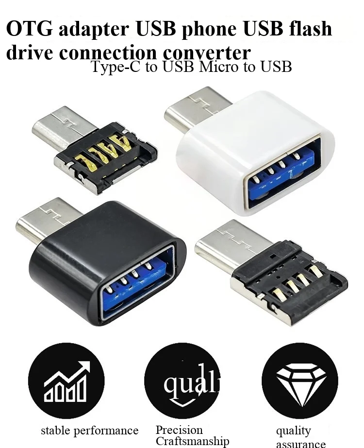OTG-Adapter Typ-C zu USB Telefon U-Disk Verbindungskonverter – Detail 2