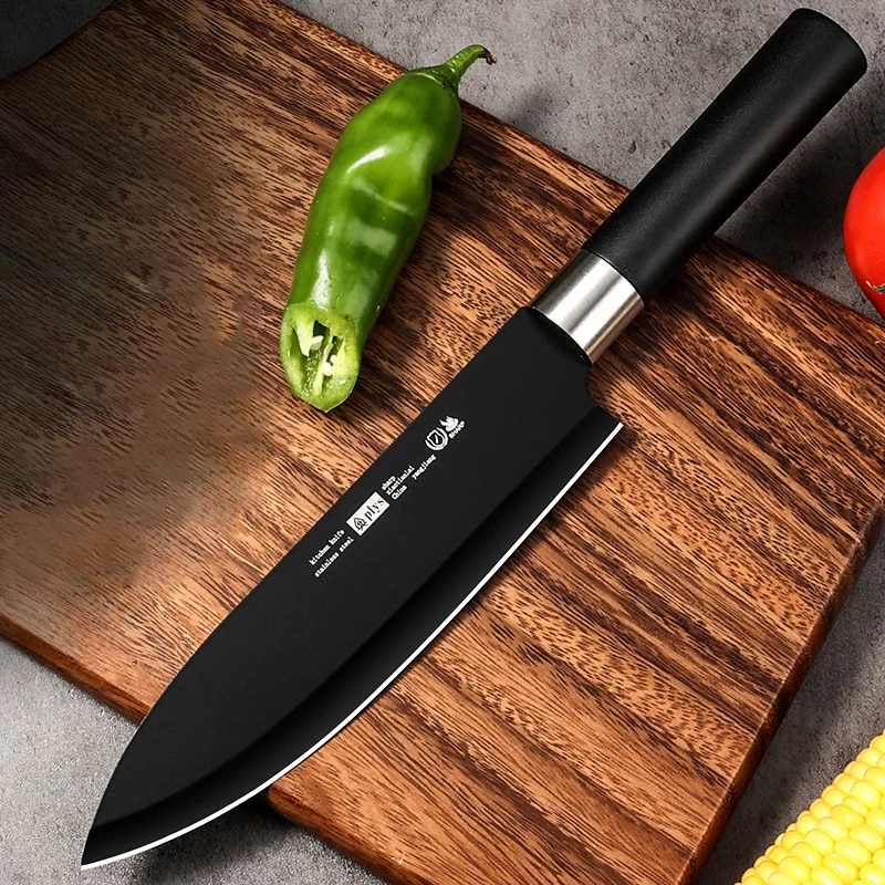 Fruit knife chef\'s knife, kitchen knife sushi knife, kitchen high hardness stainless steel sharp cutting knife for household use