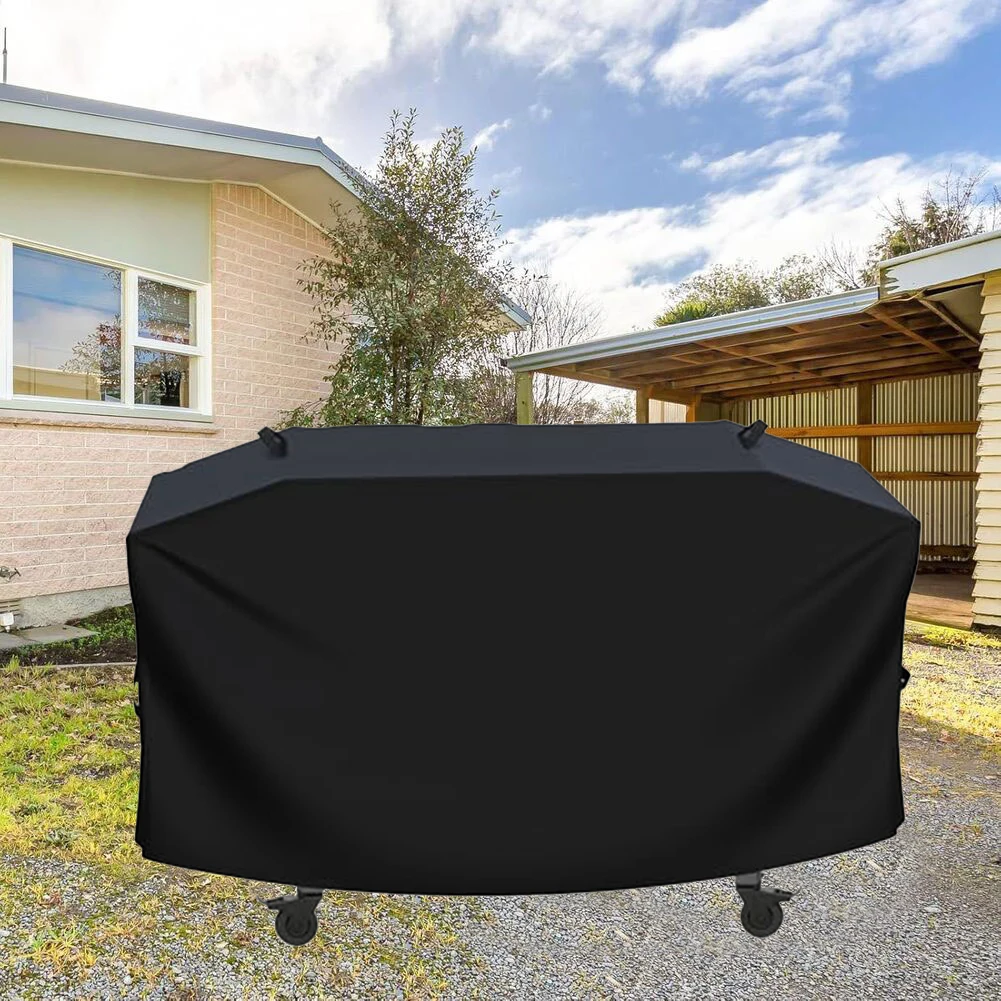 NEW Barbecue Grill Cover 210D Oxford Fabric For Bronco 5 Burner 44-inch Propane Baking Pan For Outdoor Garden Tool Parts