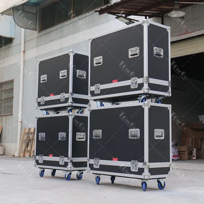 Customized Amp Stackable Sound Line Array Speaker Flight Case for JBL EON 615 JBL EON 612