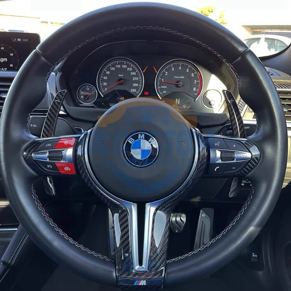 SK CUSTOM คาร์บอนไฟเบอร์พวงมาลัย Paddle Shifters สําหรับ BMW F36 F21 F22 F32 F30 F02 F80 F11 F06 F20 F23 F10 F12 F26 F15 M3 M4