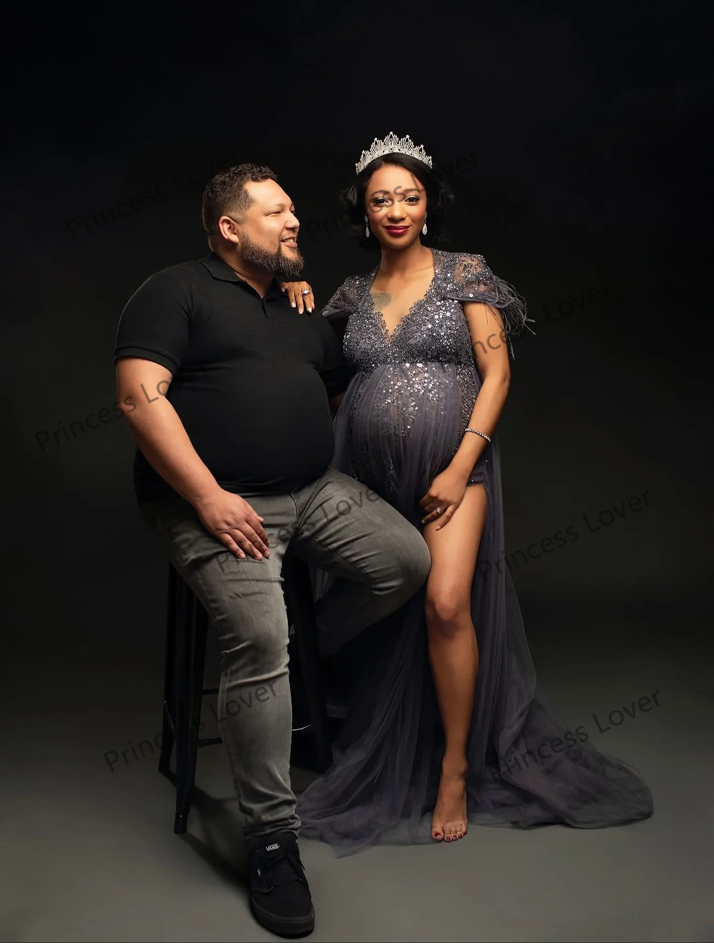 2 قطعة فساتين لحضور الحفلات الموسيقية الفاخرة الترتر مطرز فستان حمل مخصص الريش التفاف رائعة فيستدو دي نوفيا التصوير الدعائم