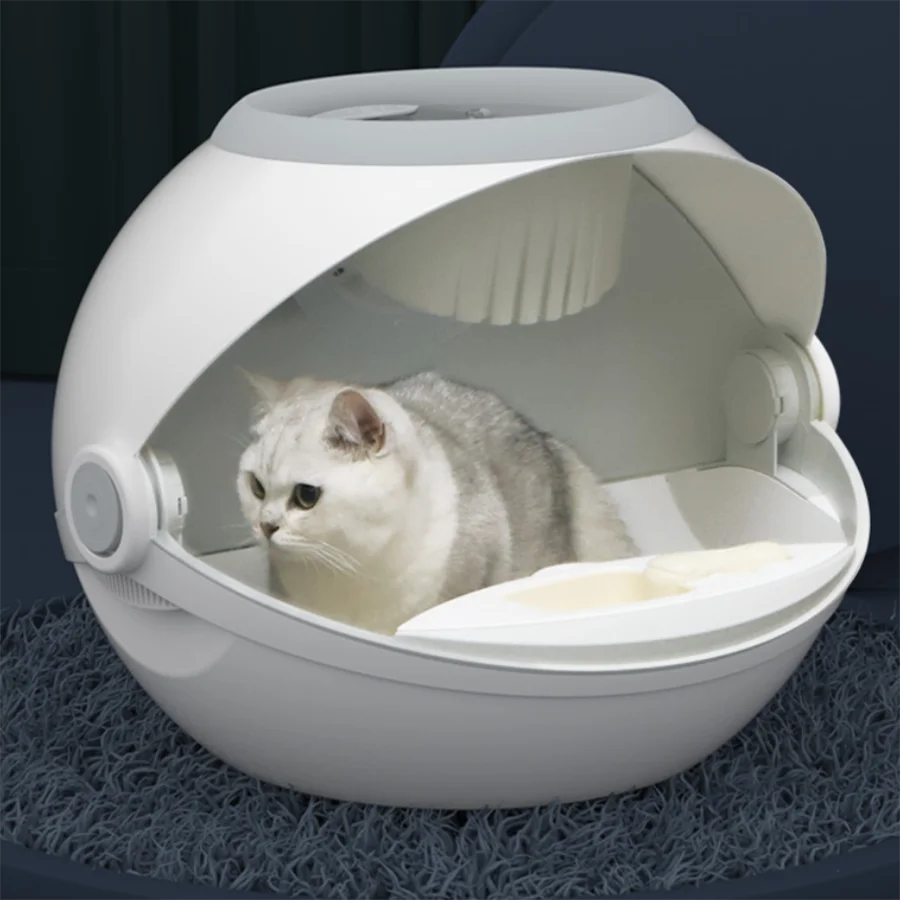 

Enclosed Pink Cat Litter Box Home Luxury Large Self Cleaning Cat Litter Box Closed Lettiera Gatto Chiusa Accessories for Cats