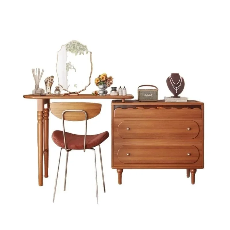 

Medieval dresser chest integrated French retro bedroom end