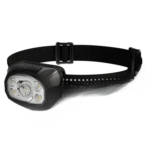 

Headlamp strong light super bright 500 lumens three light source outdoor mountaineering night running