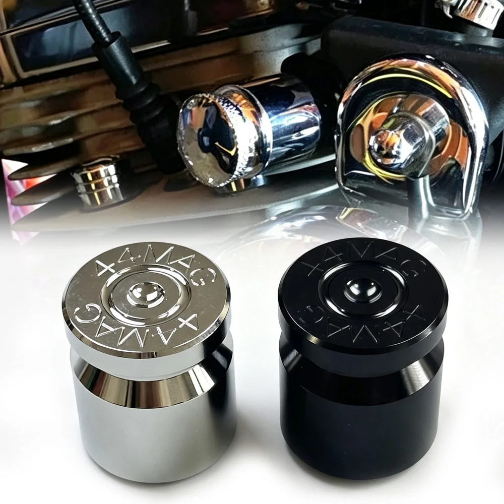 Motorcycle Choke Knob Cover Universal for Harley Davidson Sportster Softail Dyna Electra Glide Honda Kawasaki Yamaha