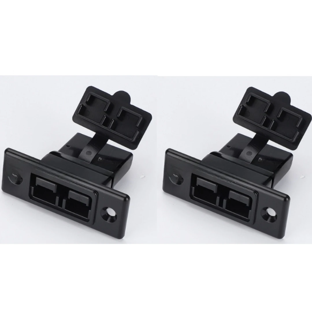 50A 10AWG Connector Lithium Battery Forklift Electrical Connectors And Mounting Bracket For A Multitude Of Vehicles Equipment